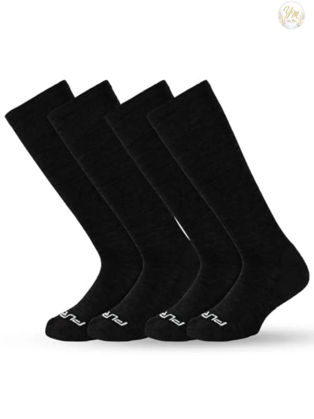 Alpaca Wool Compression Socks 15-20mmHg Knee High Athletic Recovery